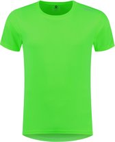 T-Shirt Running Promotion Vert Fluor XL