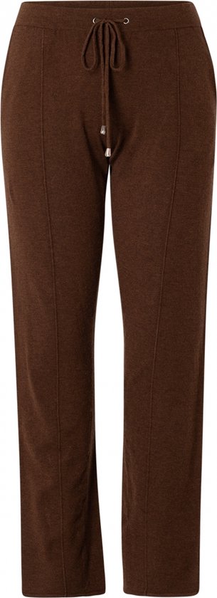 TOM TAILOR dames pullunder, 39062 - Dark Pecan Brown Melange, XXL