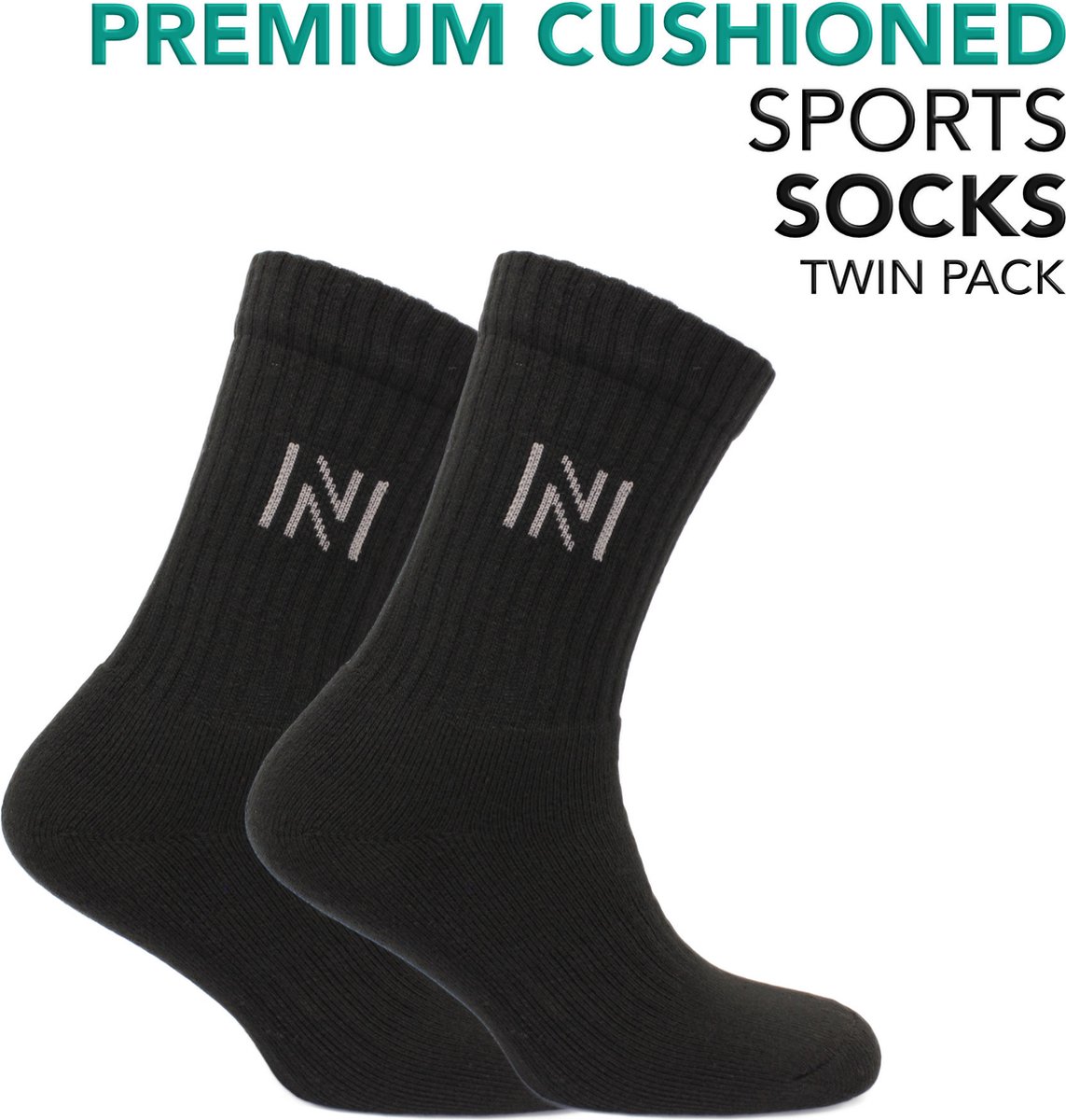 Norfolk cushioned Cotton Sports Socks 2pp - Barkley