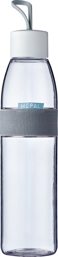 Bouteille d'eau Mepal Ellipse - 700 ml - garantie d'étanchéité - blanc