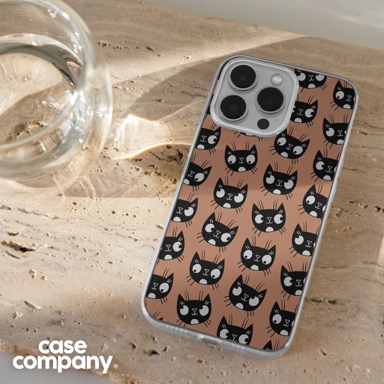 Case Company® - Coque Samsung Galaxy A12 - Chat - Coque souple pour téléphone - Protection tous côtés et bord d'écran