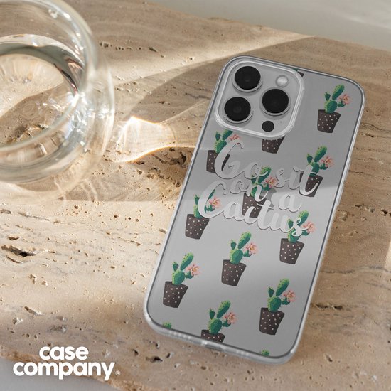 Case Company® - Coque Huawei P40 Lite - Citation Cactus - Coque Souple pour Téléphone - Protection Tous Côtés et Bord d'Écran