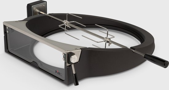 PiRO BBQ JB Edition Large - Pizza Rotisserie - Draaispit - Pizzaoven - voor kamado barbecue bbq