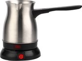 Cheffinger CF-ECMO.6:600ml Electric Stainless Steel Turkish Espresso Coffee maker