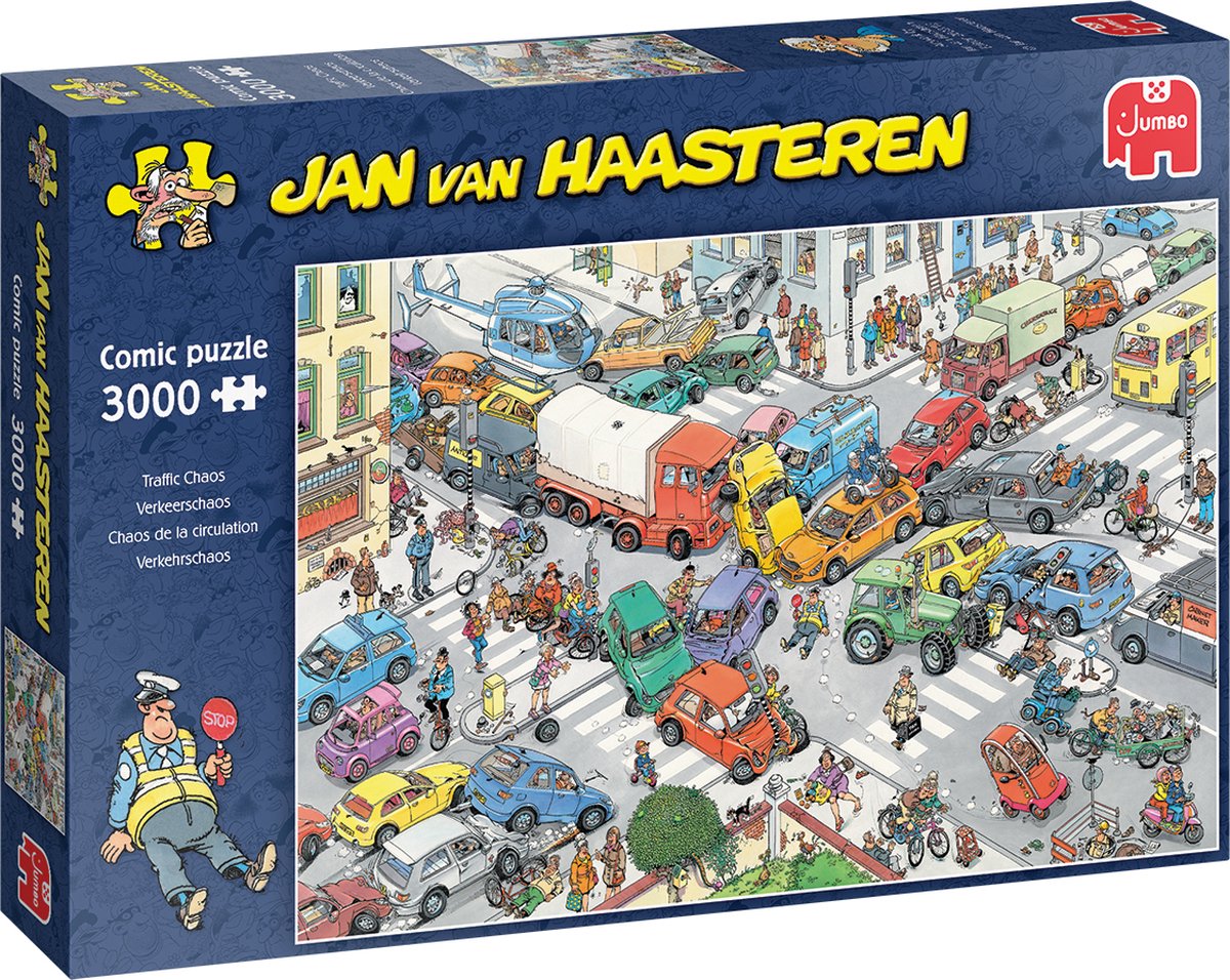 Jan van Haasteren Verkeerschaos - Legpuzzel 3000 stukjes