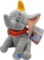 Disney - Dombo (Dumbo) Olifant - Knuffel - Pluche - Met geluid - 30 cm