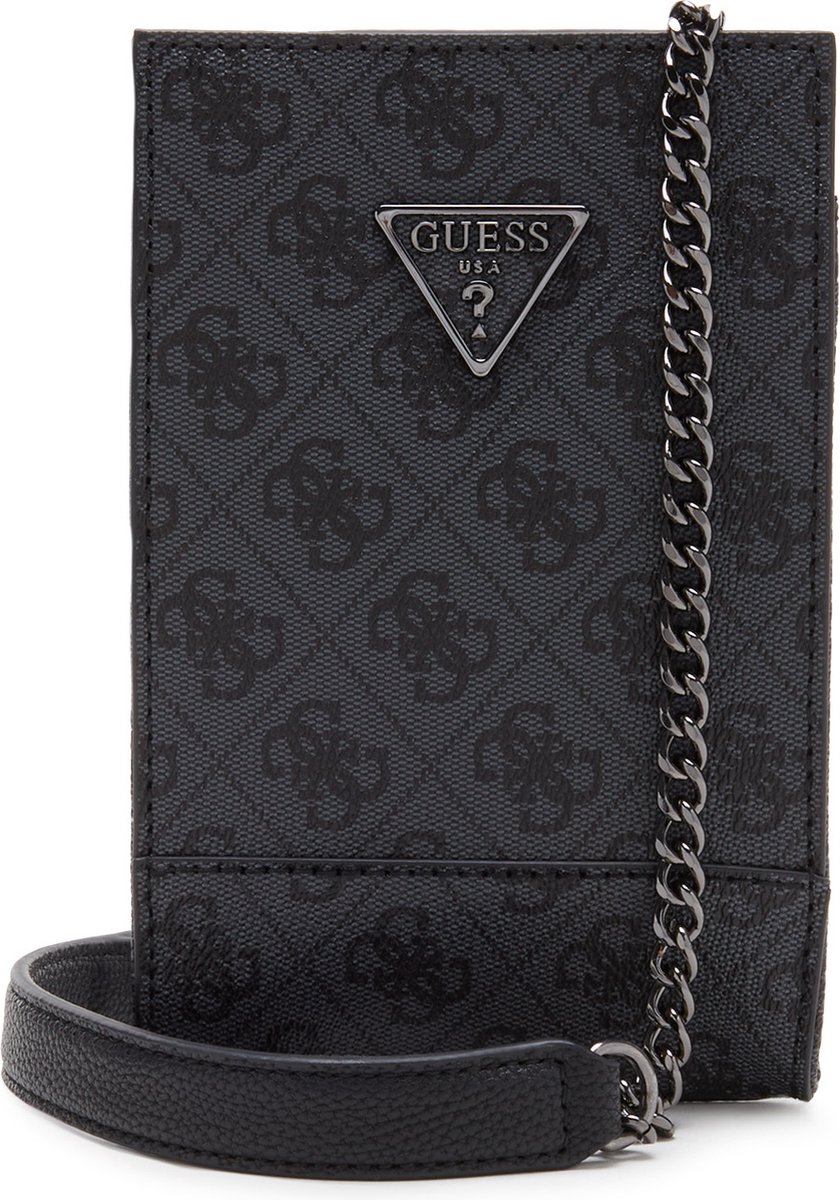 GUESS Schoudertas Noelle Mini Crossbody Bag Coal Zwart