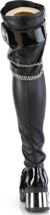 Demonia Platform Bottes femmes -42 Chaussures- BRATTY-304 US 12 Zwart