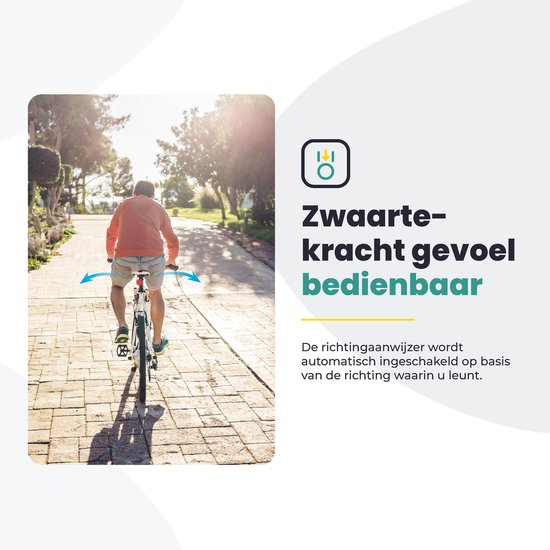 Voltano Fiets Richtingaanwijzer - Knipperlicht - USB - Waterdicht - Fietsverlichting van Voltano — afbeelding 5