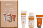 REN - Clean Skincare Radiance Glow One Step Further - 3 st - Nachtcrème