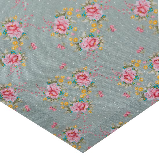 Hoogwaardig tafelkleed tafellinnen van 100% katoen collectie concept, kleur en grootte naar keuze (tafelkleed - 80x80cm, rood