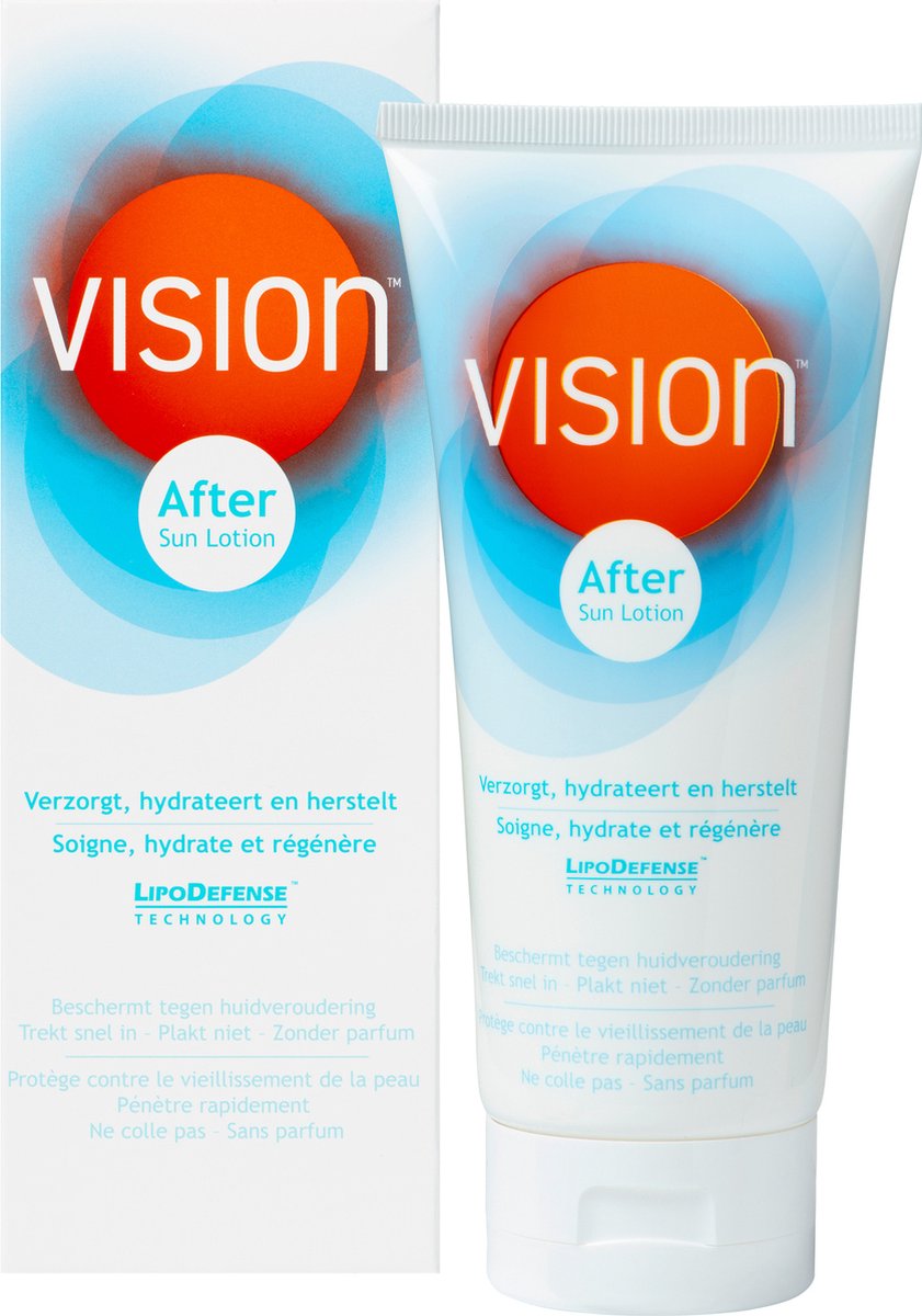 Vision Aftersun Lotion - Aftersun voor lichaam en gezicht - 180 ml - Vision