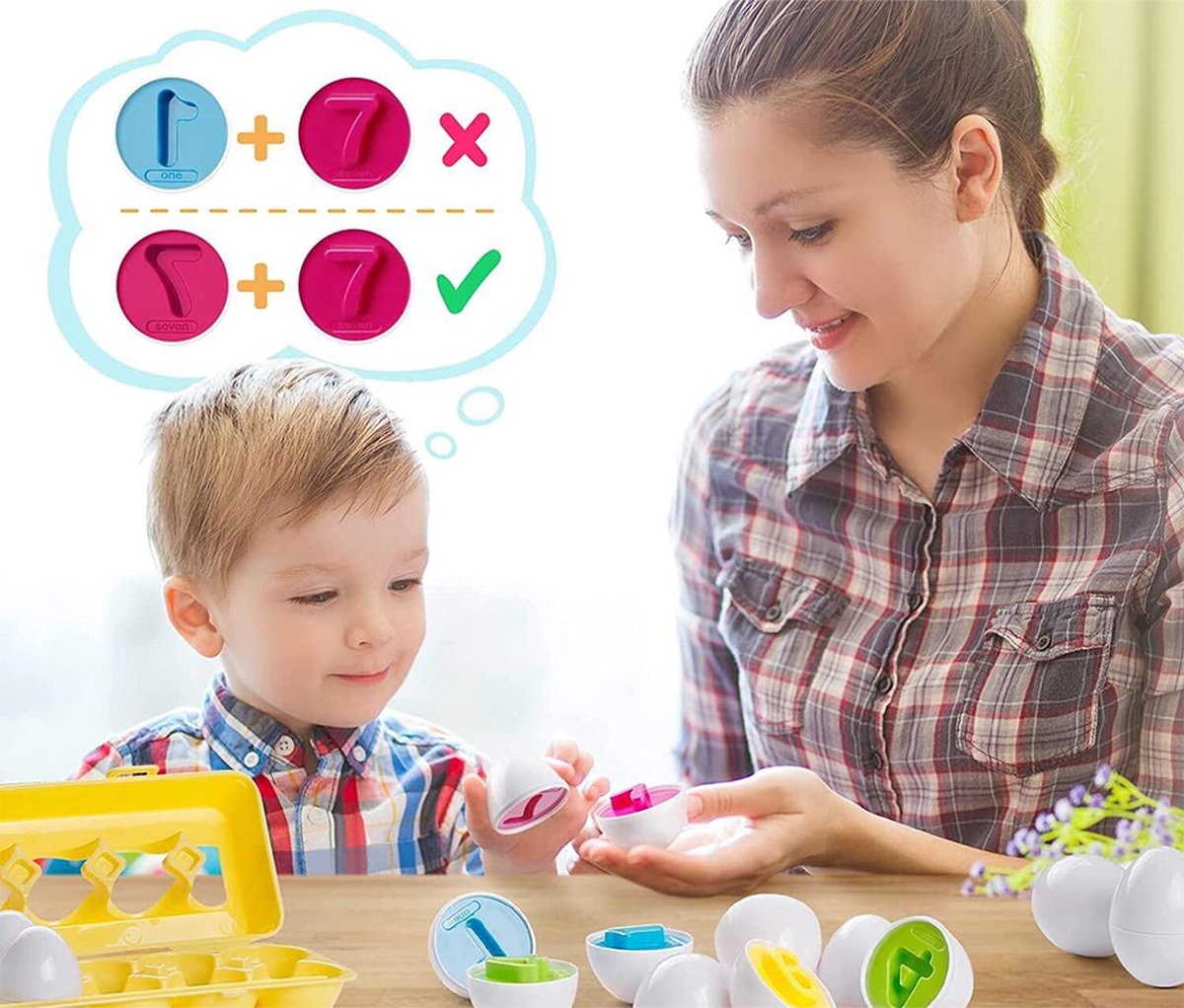 Jouets pour enfants Matching Eggs - Smartgames - Jeux pour enfants - Oeufs  Jouets 