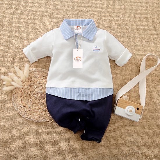 Foto: Nezr newborn baby kleding set jongens en meisjes romper kraamcadeau babyshower cadeau 0 3 maanden