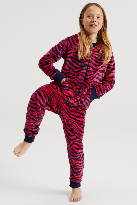 Merry Style Meisjes Onesie Slaapoverall met een Capuchon MS10-223 (Roze/Geruit, 122-128 Merry Style Meisjes Onesie Slaapoverall met een Capuchon MS10-223 (Roze/Geruit, 122-128
