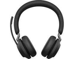 Jabra Evolve2 65 UC Stereo - Bluetooth Headset - on-ear - Bluetooth - wireless - USB-C - noise isolating
