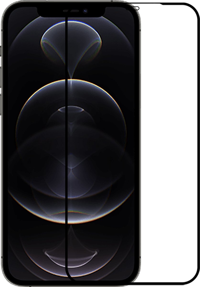 Screenprotector geschikt voor iPhone 12 Pro - Full cover - Kratoshield