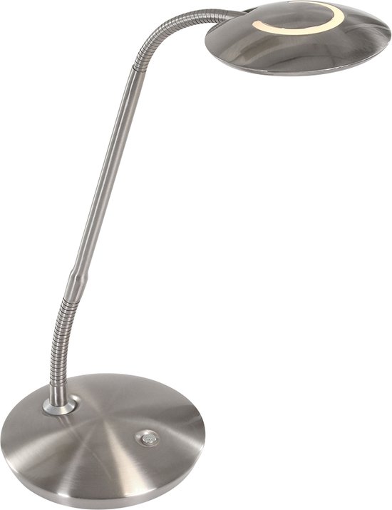 Steinhauer Zenith LED - Tafellamp Modern  -  - H:42cm - Ø:15.5cm - Universeel - Voor Binnen - Metaal - Tafellampen - Bureaulamp - Bureaulampen - Slaapkamer - Woonkamer - Eetkamer