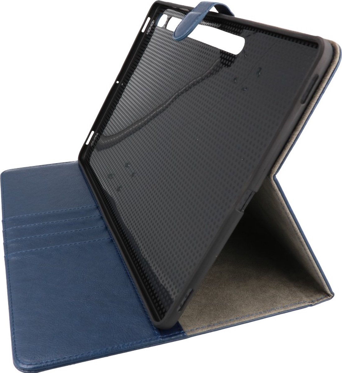 Tablet Hoesje - Premium Book Case - Geschikt voor Samsung Tab S8 - Tab S7 - Navy