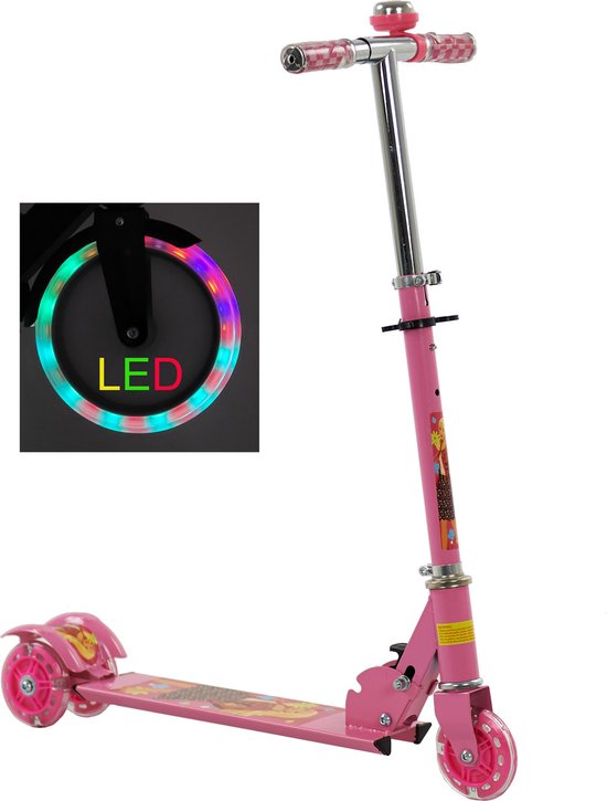 LED scooter kinderstep cityroller step kinderen 3 wielen PIKO Ricokids