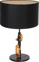 Anne Light and home tafellamp Animaux - zwart - - 7203ZW