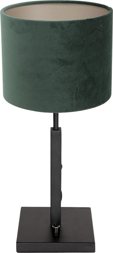 Steinhauer tafellamp Stang - zwart - metaal - 20 cm - E27 fitting - 8162ZW
