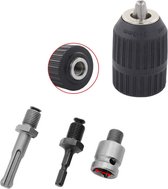 Teknatool Snelspanboorkop B16 / Quick-release chuck, erg mooie