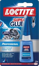 Loctite Professional 20 g | Maxi Formaat Grote Fles | Sterke Superlijm voor Alles | Multifunctioneel en Snelklevend | Ideaal voor Snelle Reparaties en Multitoepassingen