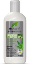 Dr Organic Hennep Olie Rescue Shampoo (6x 265ml)