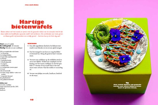 Vegan rainbow food