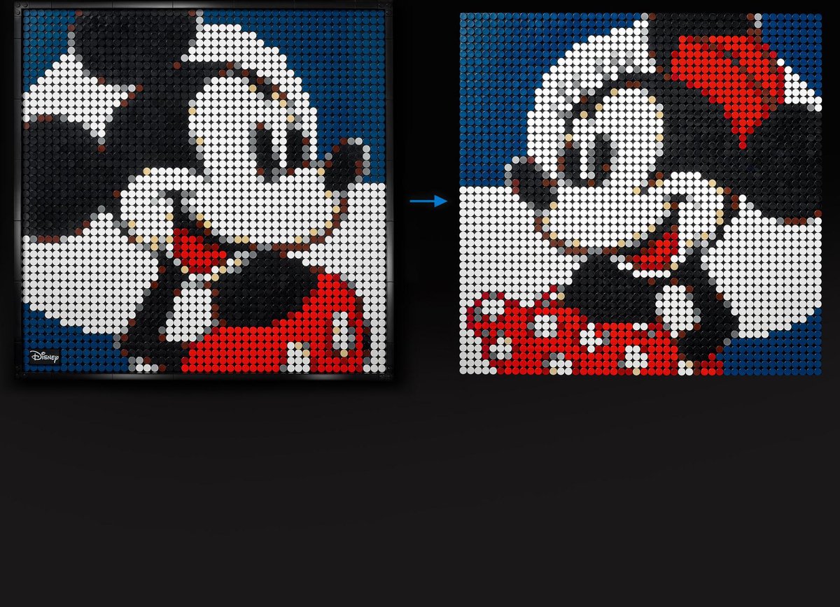 LEGO ART Disney's Mickey Mouse 31202 — afbeelding 8