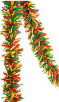 PVC slinger brandvertragend rood geel groen -500cm- Carnaval thema feest party festival versiering