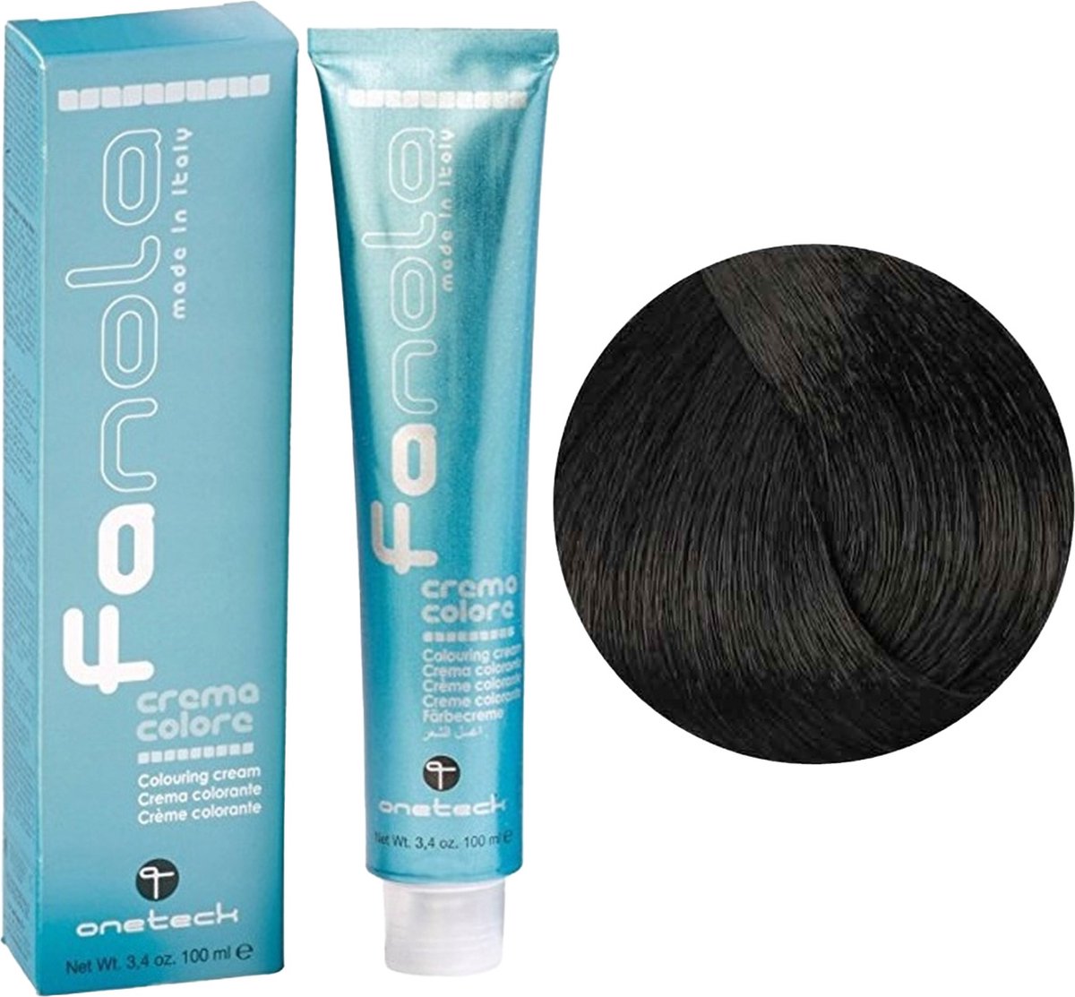 Fanola Haarverf Professional Colouring Cream 5.1 Light Chestnut Ash