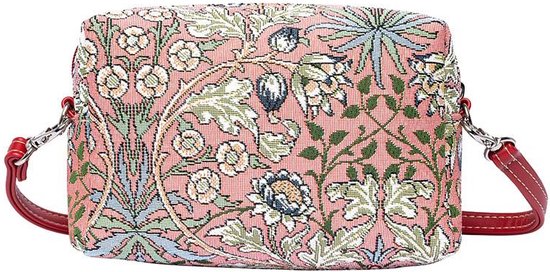 Mini tasje - Schoudertasje - Gobelinstof - Hyacint - William Morris