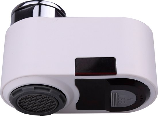 Sensor Tap, Automatische Infrarood Sensor Tap, Koud Water Sensor Touchless Kraan Tap, Eenvoudige Installatie, Hand Free Badkamer Koud Water Tap met DC Controller, voor Thuis/Commercieel Gebruik