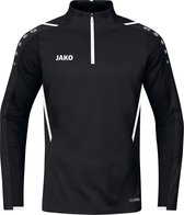 Jako Challenge Ziptop Hommes - Zwart / Wit | Taille : L