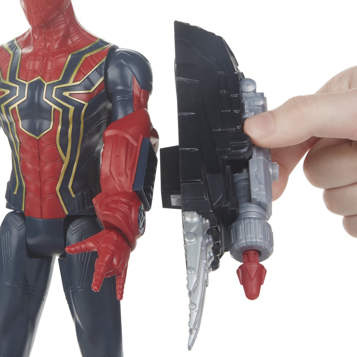 Marvel Avengers Titan Hero Power FX  Iron Spider - Speelfiguur 30cm — afbeelding 9