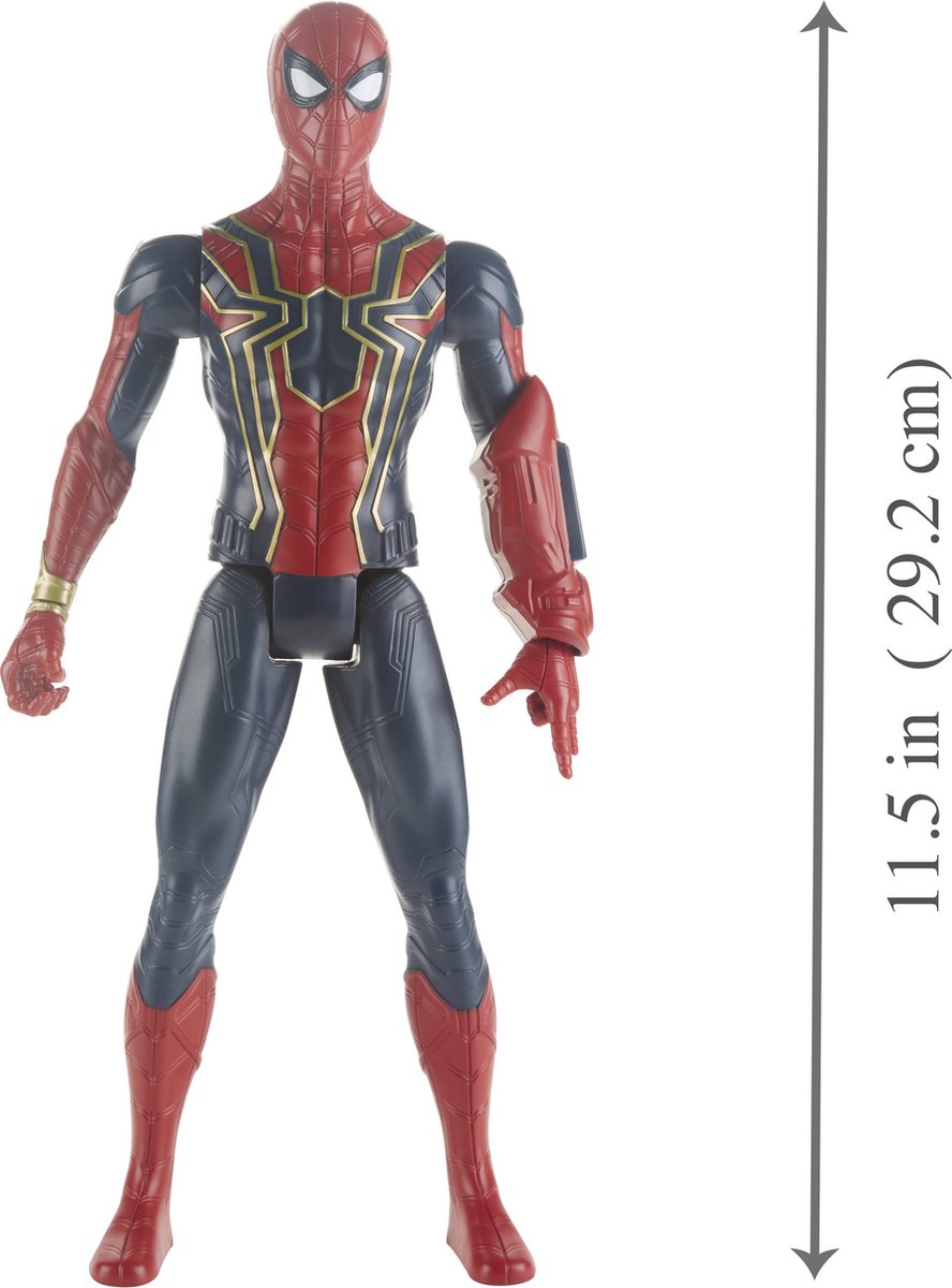 Marvel Avengers Titan Hero Power FX  Iron Spider - Speelfiguur 30cm — afbeelding 14
