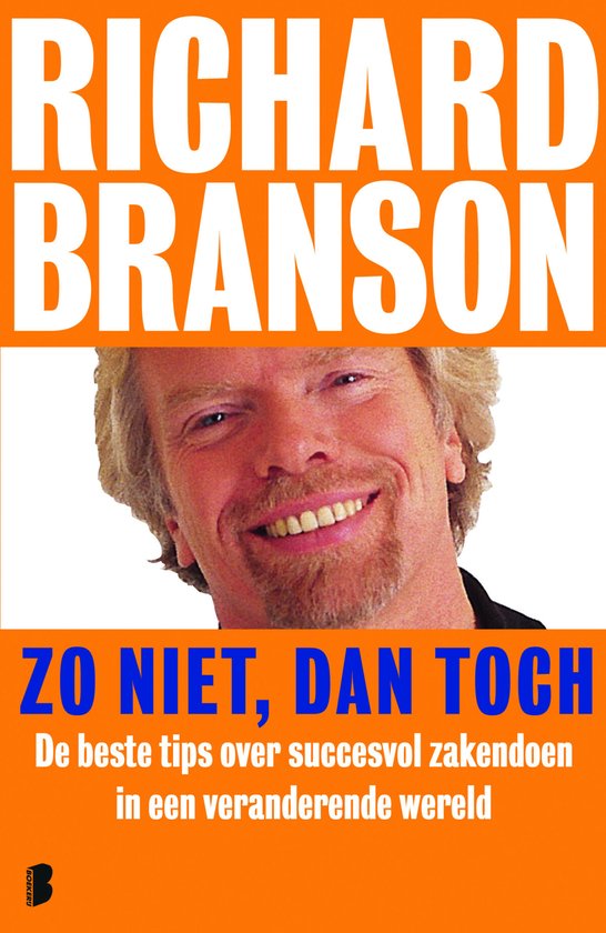 Cover van het boek 'Zo niet, dan toch' van Richard Branson