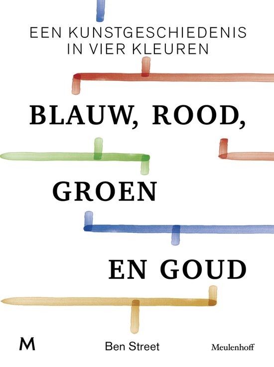 Blauw, rood, groen en goud - cover