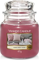 Yankee Candle Medium Jar Geurkaars - Home Sweet Home