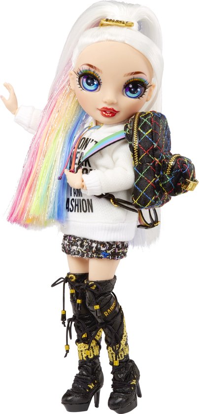 Rainbow High - Junior High - Ruby Anderson - Poupée Mannequin 23cm Rouge et  Accessoires