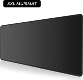 XXL Muismat - Zwart - Bureau Onderlegger - Mousepad - Muismat Gaming | 90 x 40 CM | Darkness