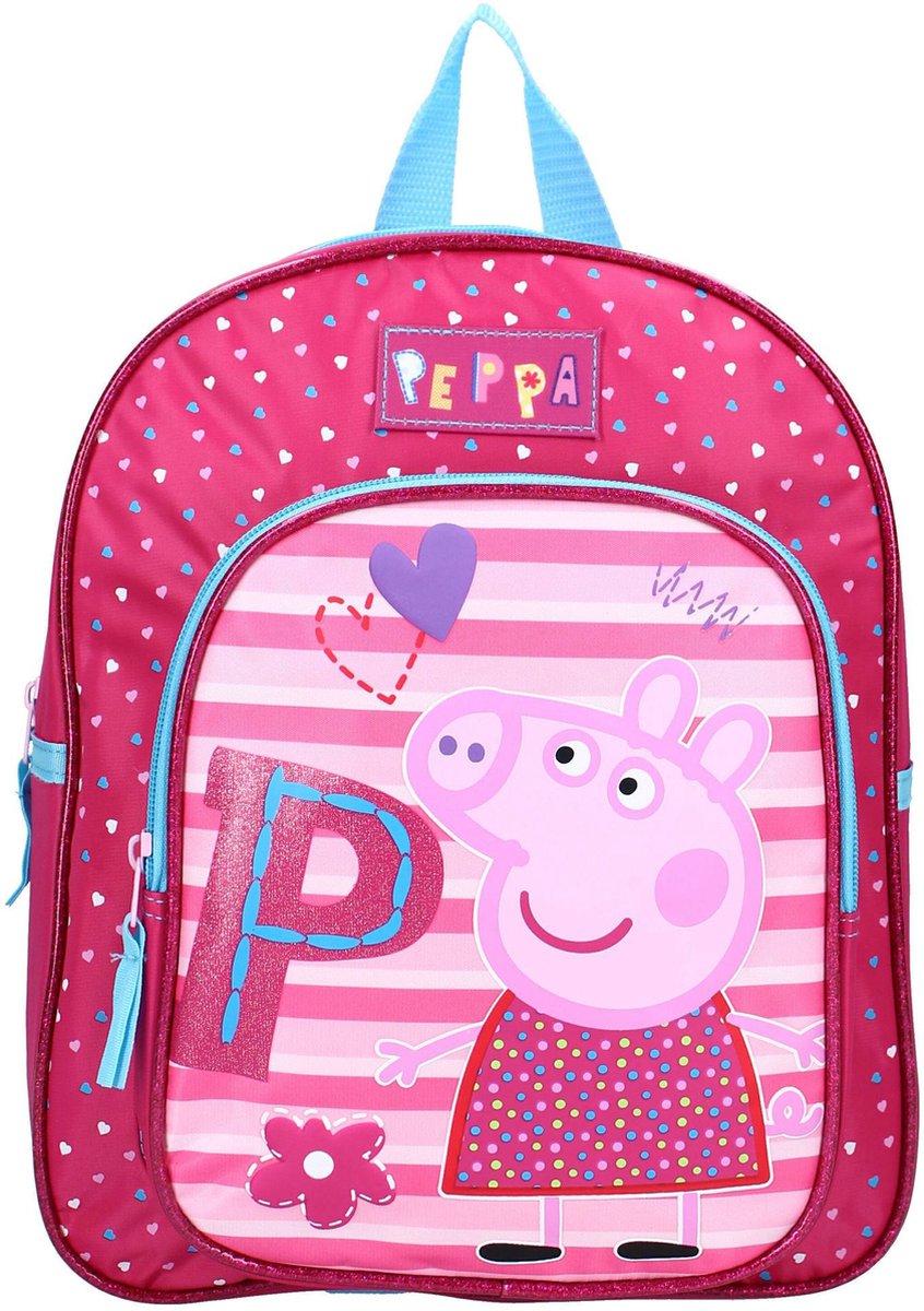Peppa Pig Sac de Sport Rose 42 x 35 cm Sac École Be Happy 