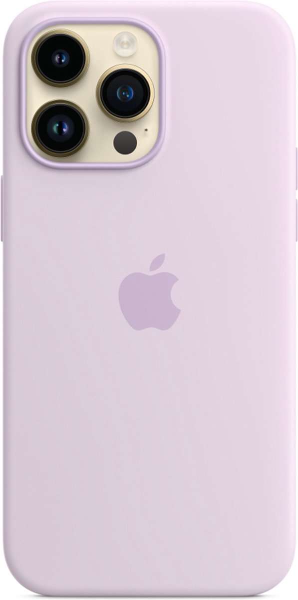 Apple - Siliconen hoesje - MagSafe - iPhone 14 Pro Max - Lila