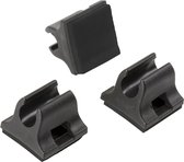 KOMUNJ Lot De 6 Guides-câbles En C Pour Vélo – Fixation Autocollante, Alliage D’aluminium, Adaptable Pour VTT, Route, Ville – Organiser Les Câbles De Vitesse