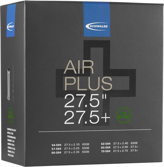 Binnenband Schwalbe AV21+AP Air Plus 27.5" / 54/70-584 - 40mm ventiel