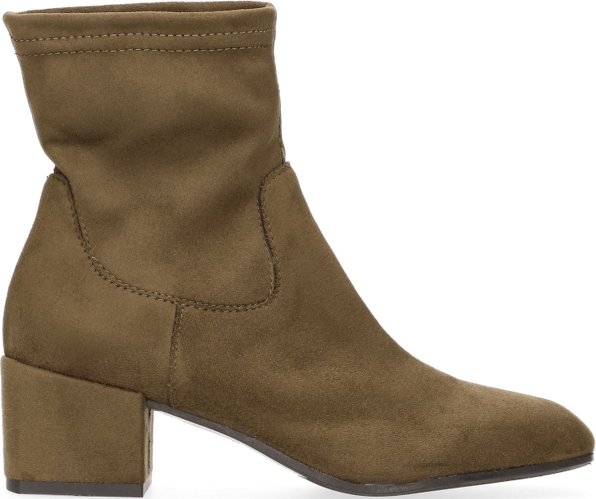 Van Dalen - Yagia stretch enkellaars - Khaki - 39