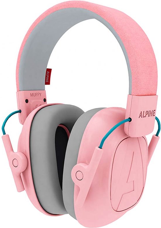 Gehoorbescherming voor kinderen Alpine Muffy Kids ALP-MUFF/PK roze | bol