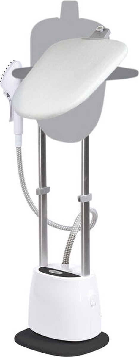 Livoo verticale kledingstomer (DOM423) wit wit